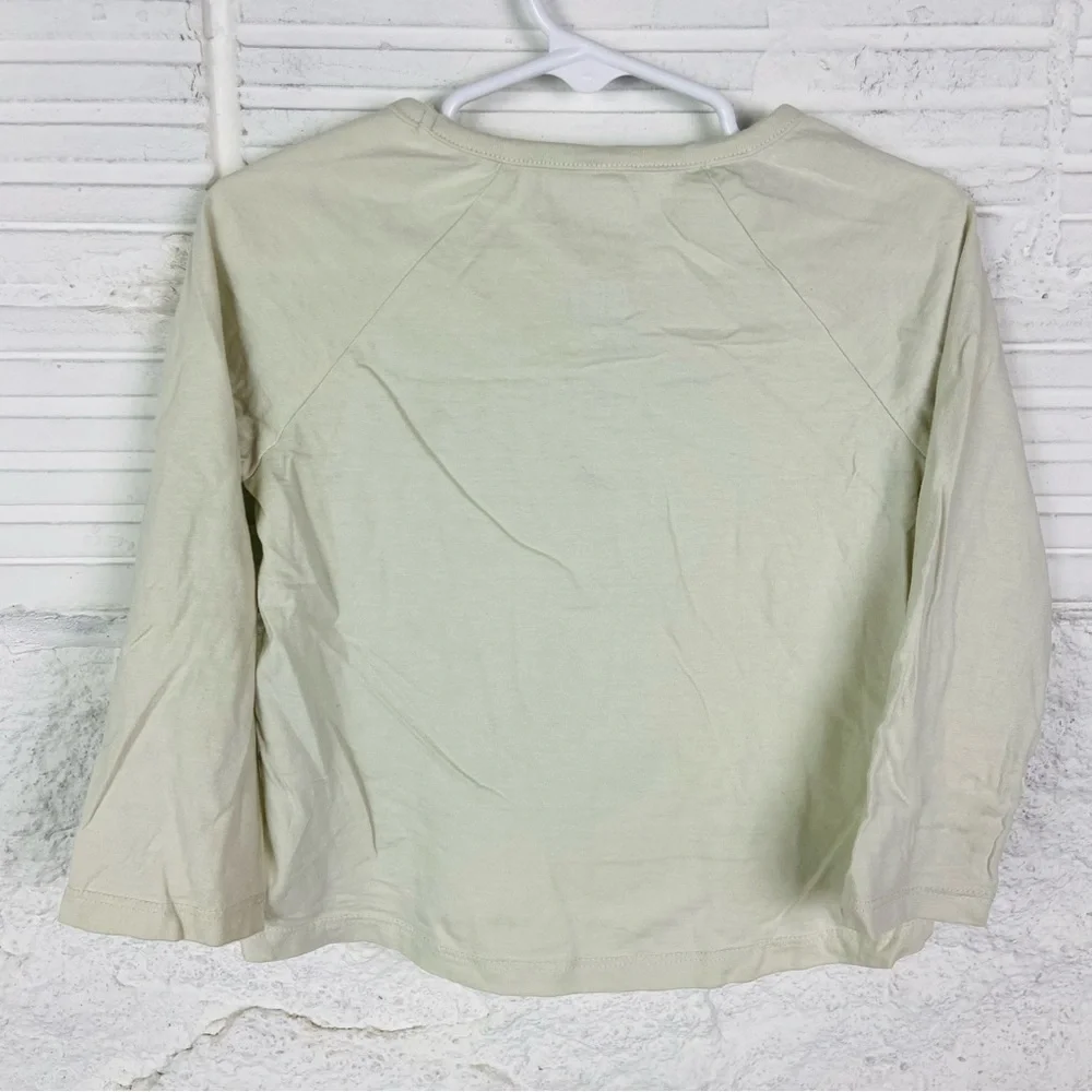 Gymboree velvet dream it wish it do it Cream Cotton long sleeve Shirt size 3T